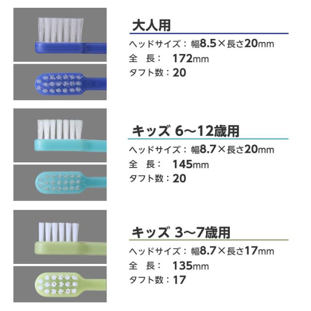 おでかけ子ザメ 歯ブラシ 20本