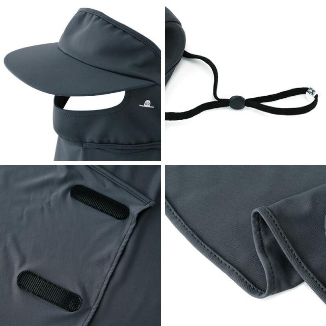 ツバ付きフェイス＆ネックカバー