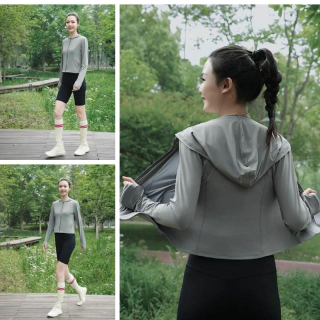 UVカットパーカー