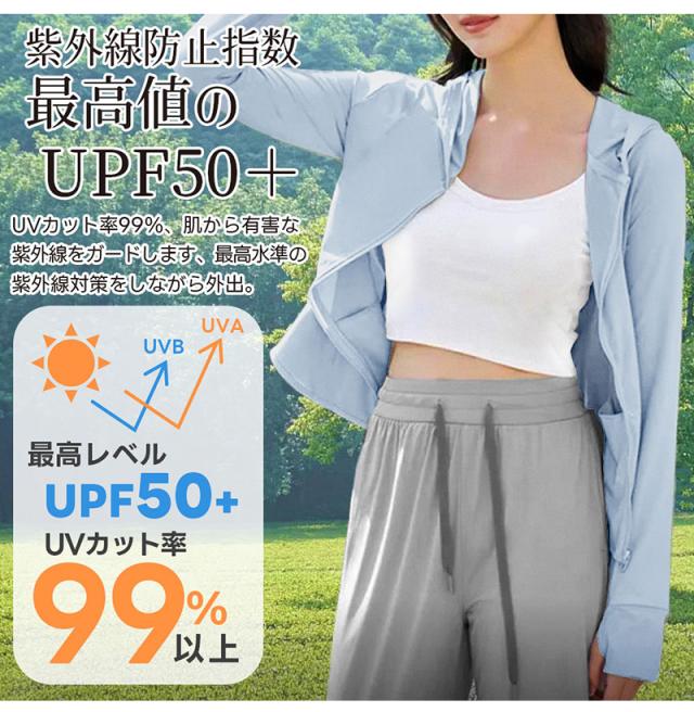 UVカットパーカー