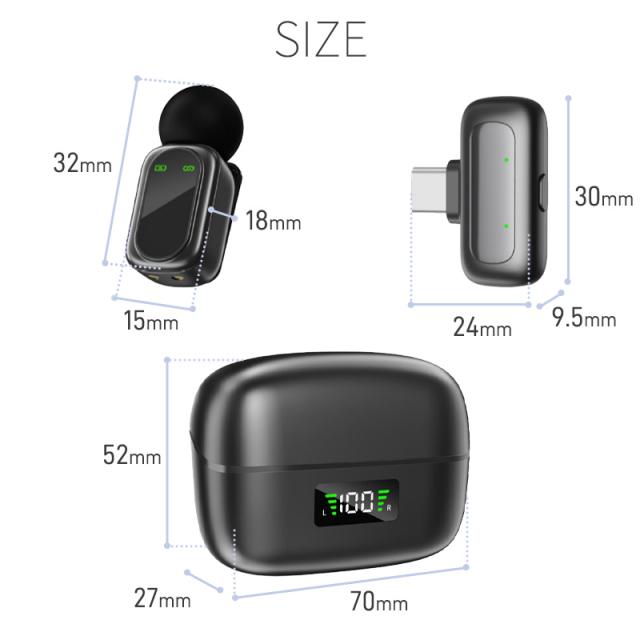 ワイヤレスピンマイク