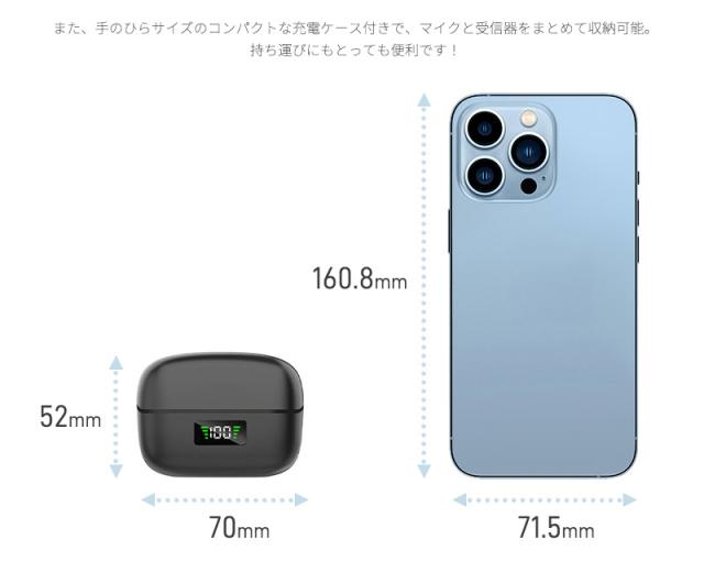 ワイヤレスピンマイク