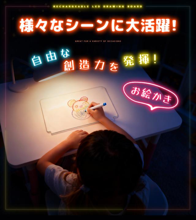 LEDアクリルメッセージボード