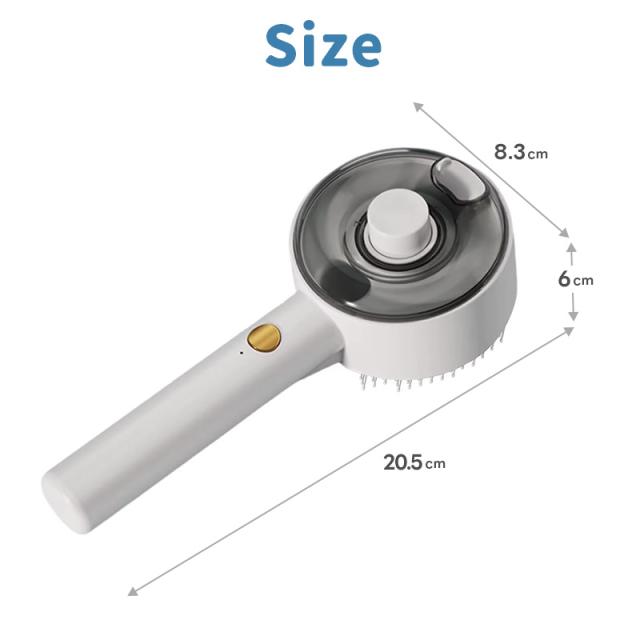 噴霧式ペットブラシ