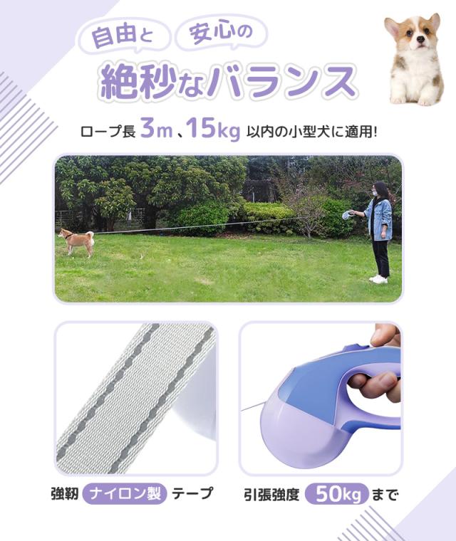 巻き取り式伸縮リード