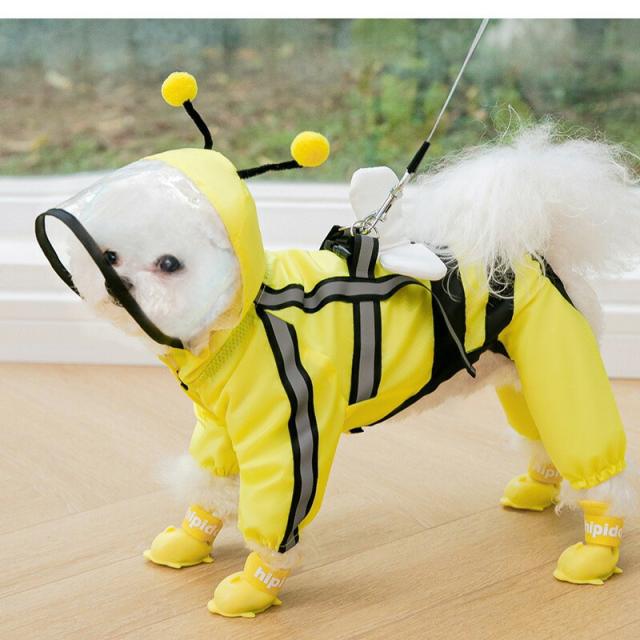 犬用シューズ4個セット