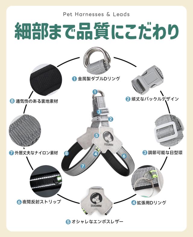 犬用ハーネス＆リードセット