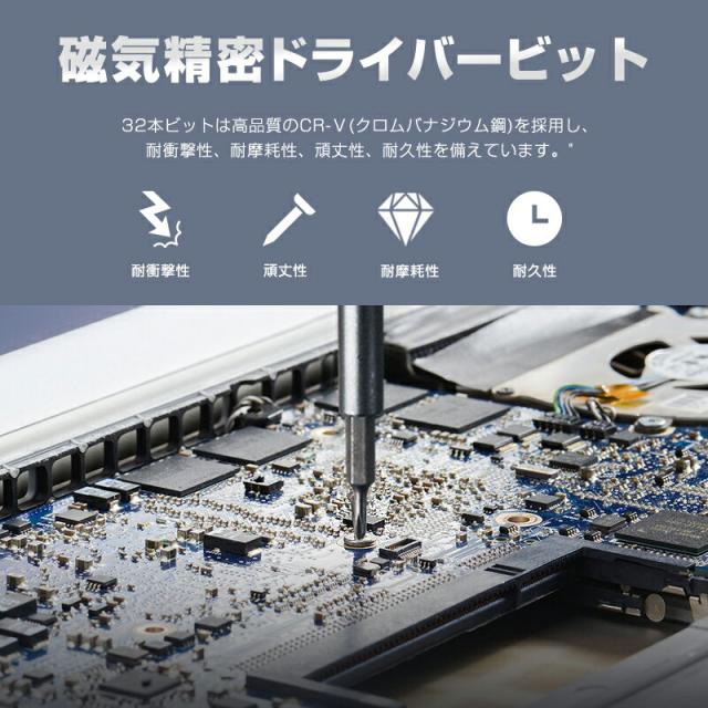 多機能精密ドライバーセット