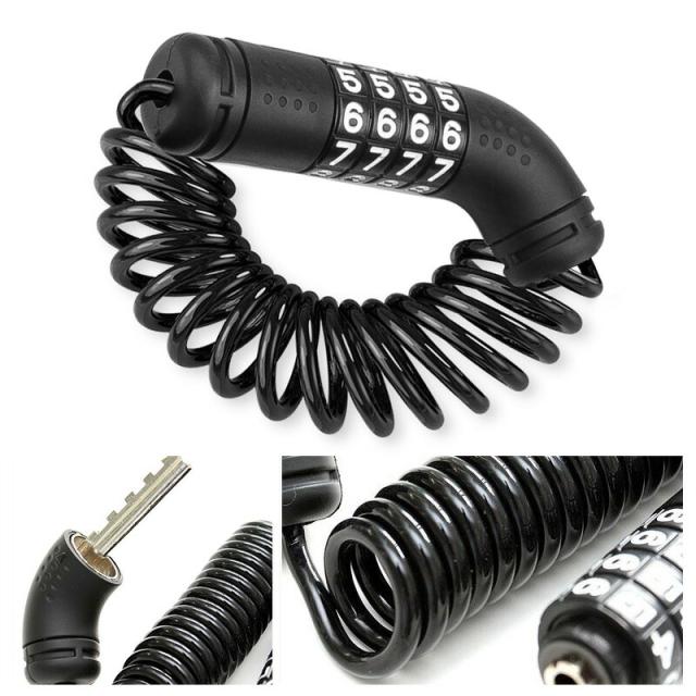 自転車用4桁ダイヤルロック