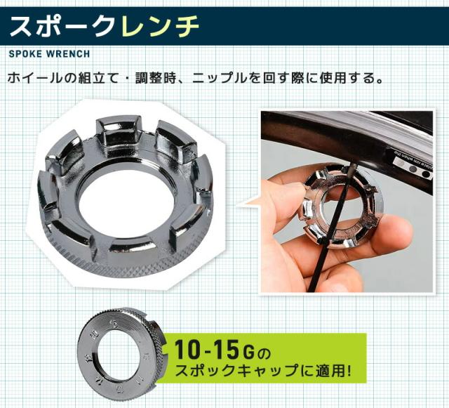自転車修理ツールキット