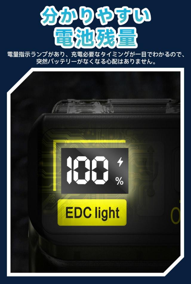 Type-c充電式ミニLEDライト