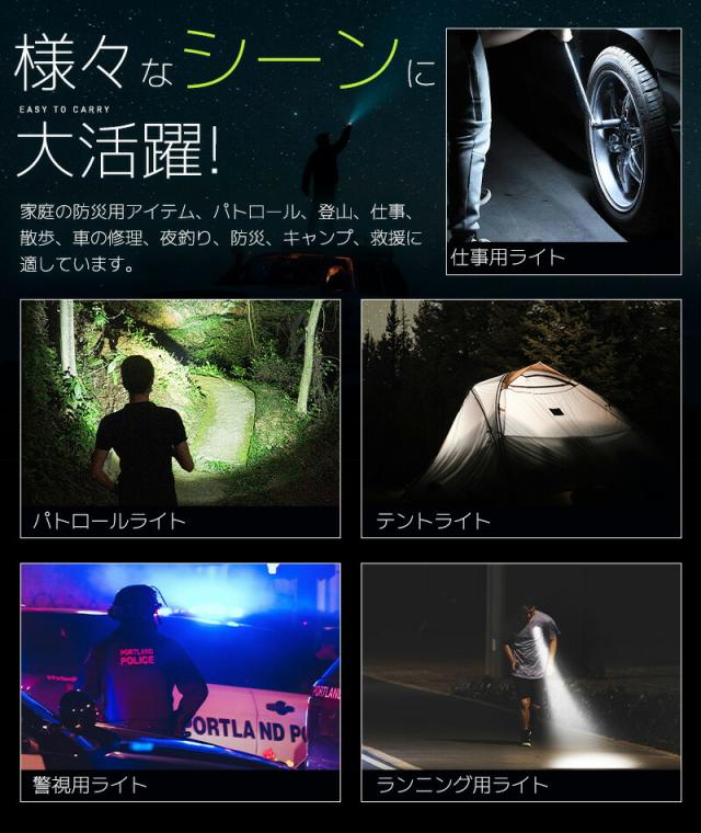 LEDハンディライト