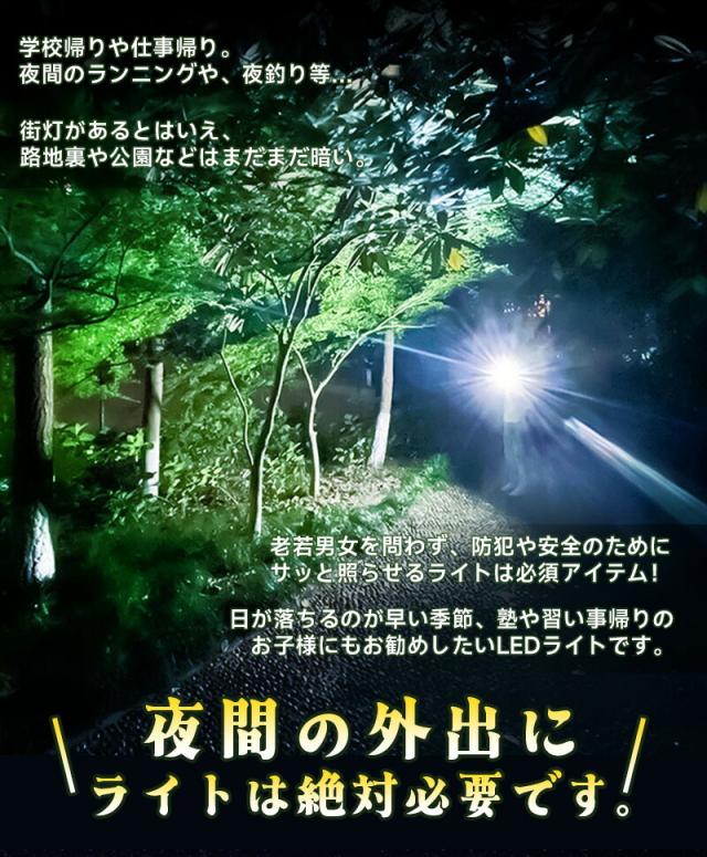 Type-c充電式ミニLEDライト