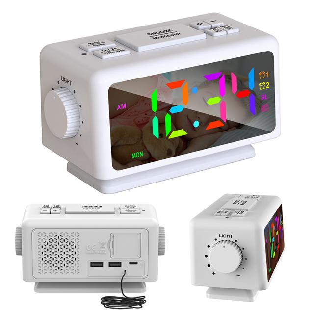 デュアル目覚まし時計