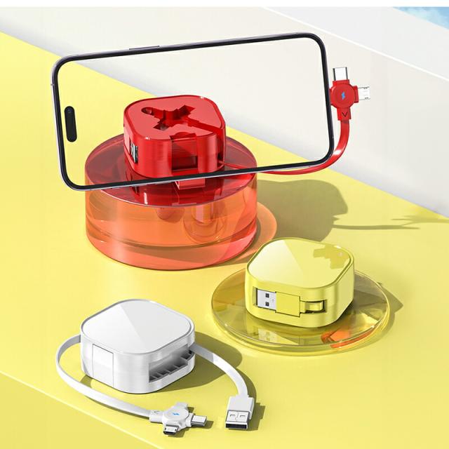 巻き取り式充電ケーブル