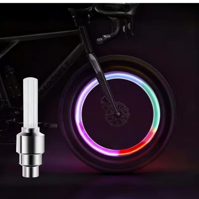 自転車タイヤバルブキャップ