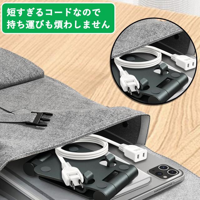 延長コード 2m 1個口 ホワイト 15A 1500W 耐トラッキング 二重被覆 絶縁キャップ ACアダプター すっきり接続 コンセント ソフト 電源コード 延長ケーブル 連結可