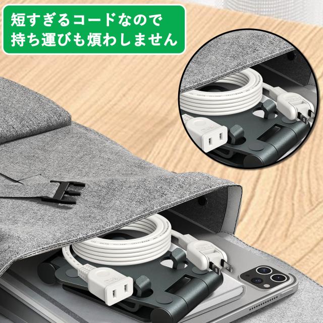 延長コード 7m 1個口 白 安全 便利 シンプル 多用途 長持ち 軽量 トラッキング防止 家庭用 作業効率アップ ホワイト 15A 1500W 耐トラッキング 二重被覆 絶縁キャ