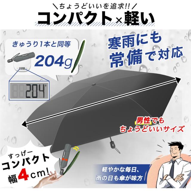 折りたたみ傘 メンズ 大きめ 自動開閉 完全遮光 晴雨兼用 UVカット100% 遮熱 耐風 高撥水 ワンタッチ 男性 通勤 通学 旅行 ギフト カラー:丸柄