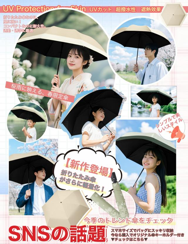 日傘 折りたたみ 完全遮光 JIS認証済 遮熱 傘 超軽量 折り畳み傘 6本骨 uvカット 紫外線対策 日焼け対策 メンズ レディース ワンプッシュ 軽量 おりたたみ傘 カラー:花柄×ブルー