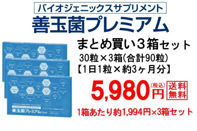 30粒×3個セット