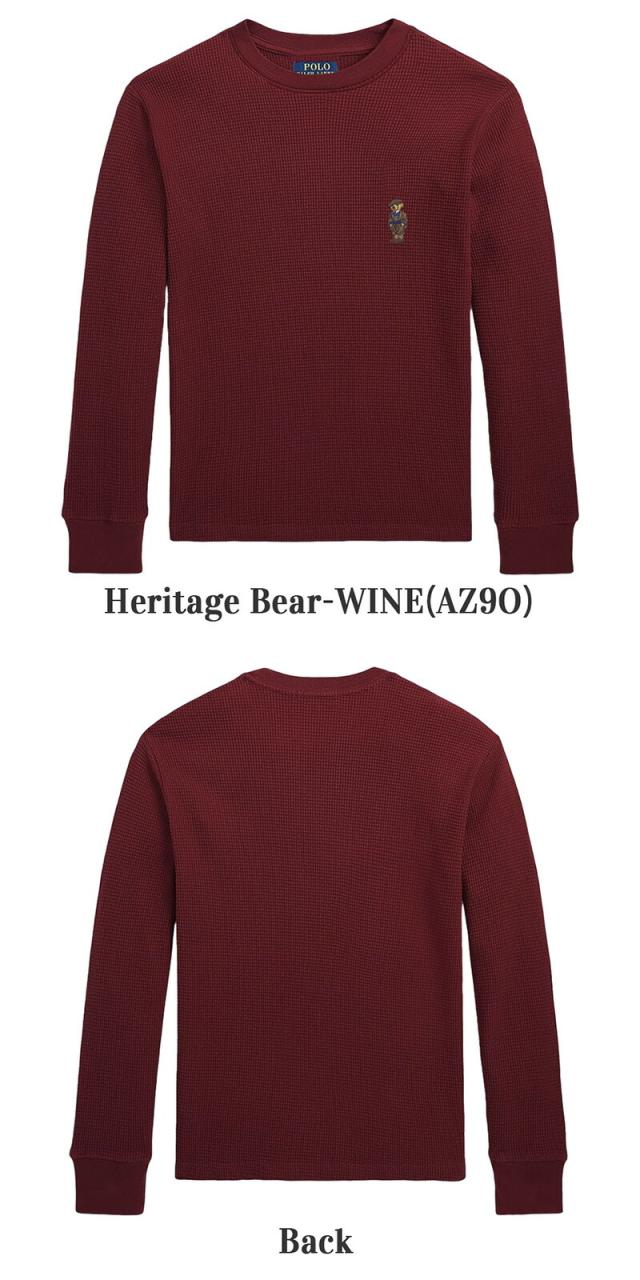 ポロ ラルフローレン ポロベア 長袖 Tシャツ サーマル PW26HF メンズ