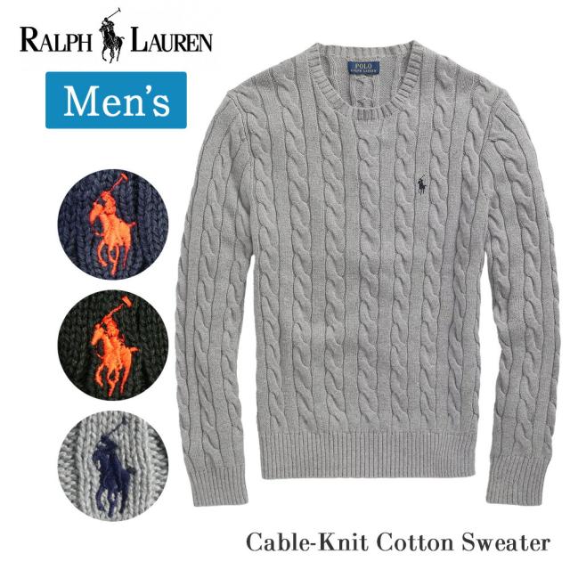 【人気】POLO RALPH LAURENポロラルフローレン：ハーフジップニット 楽天市場】ポロ ラルフローレン メンズ セーター コットン