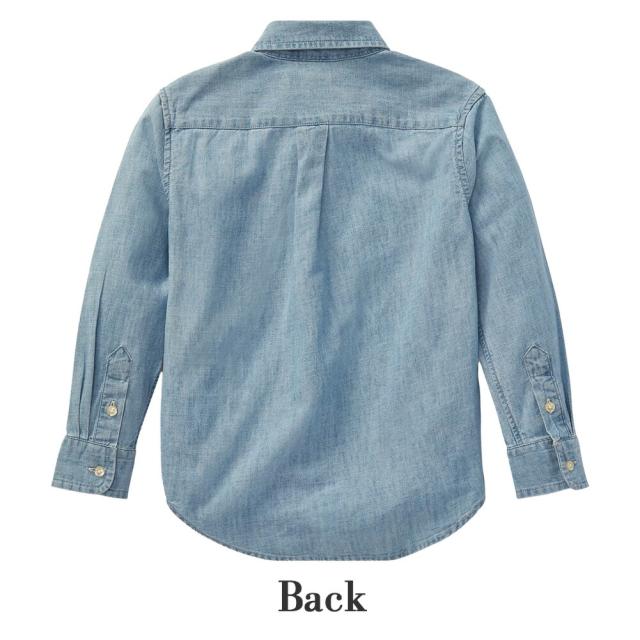 シャンブレー後ろ