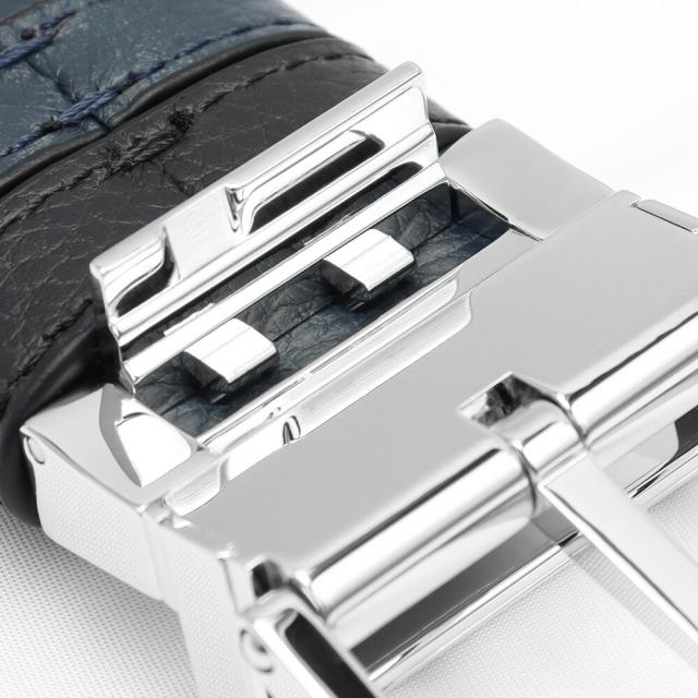 ダンヒル リバーシブル ベルト DU24F4T21 dunhill メンズ ブランド イタリア製 革 レザー 本革 3.5cm 35mm ブラック ブラウン ブルー ネイビー ギフト プレゼント クリスマス 成人式