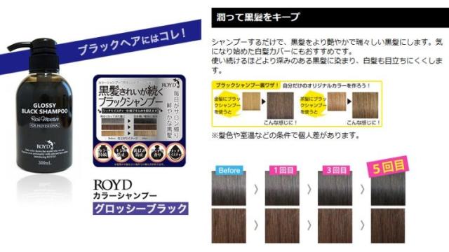 シャンプーするだけで、黒髪をより艶やかで瑞々しい黒髪にします。気になり始めた白髪カバーにもおすすめです。使い続けるほどより深みのある黒髪に染まり、白髪も目立ちにくくします。