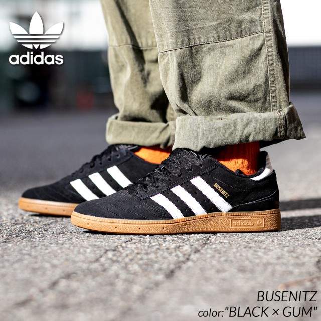 adidas SB BUSENITZ BLACK × GUM アディダス ブセニツ スニーカー ( 黒 ブラック ガムソール メンズ G48060  )の通販はau PAY マーケット - PRECIOUS PLACE | au PAY マーケット－通販サイト