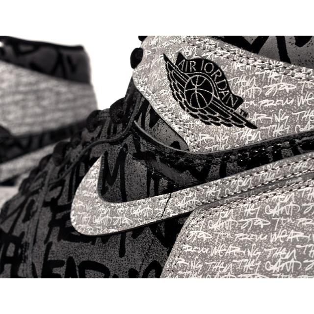 NIKE AIR JORDAN 1 RETRO HIGH OG "REBELLIONAIRE" ナイキ エア ジョーダン 1 レトロ ハイ スニーカー ( リベリオネア 黒 555088-036 )