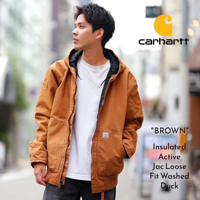 ☆新品 Carhartt フード付きジャケット L ベージュ 【公式通販】