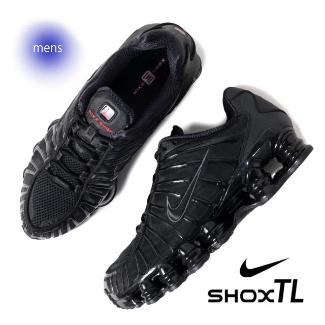 NIKE ナイキ ショックス スニーカー SHOX TL Black/Metallic Hematite
