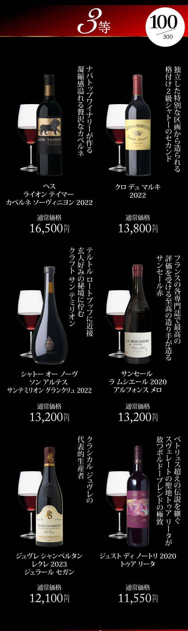 赤ワインくじ75弾