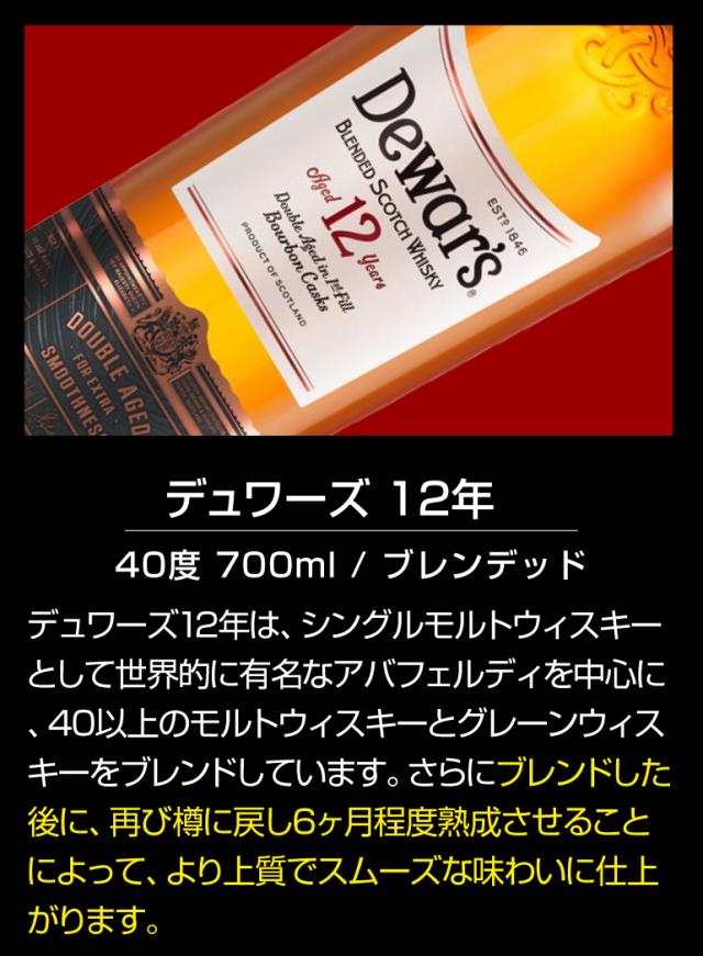 12年ものスコッチ５本セット