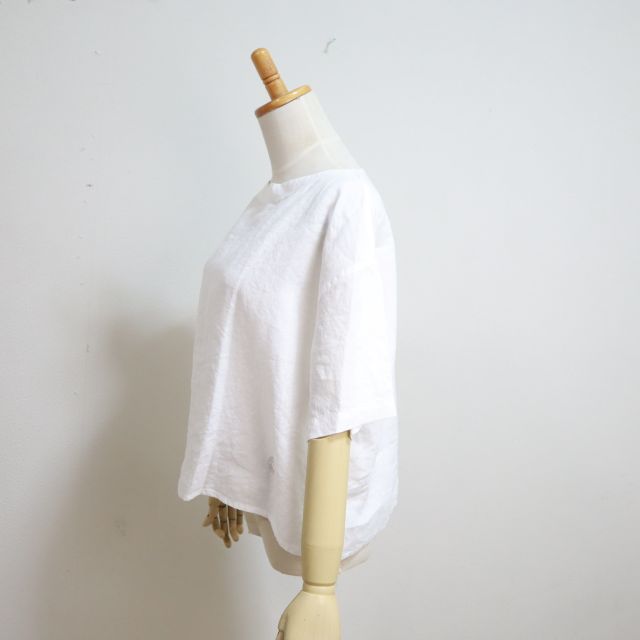 【SALE30%OFF】2025春夏 Orcival オーシバル オーチバル リネン100% ボートネック S/S プルオーバー ソリッド 5color #OR-B0388 YLM レディース SALE30%OFF】2025春夏 Orcival オーシバル オーチバル リネン100