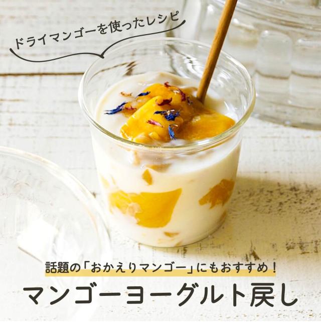 マンゴーヨーグルト戻し