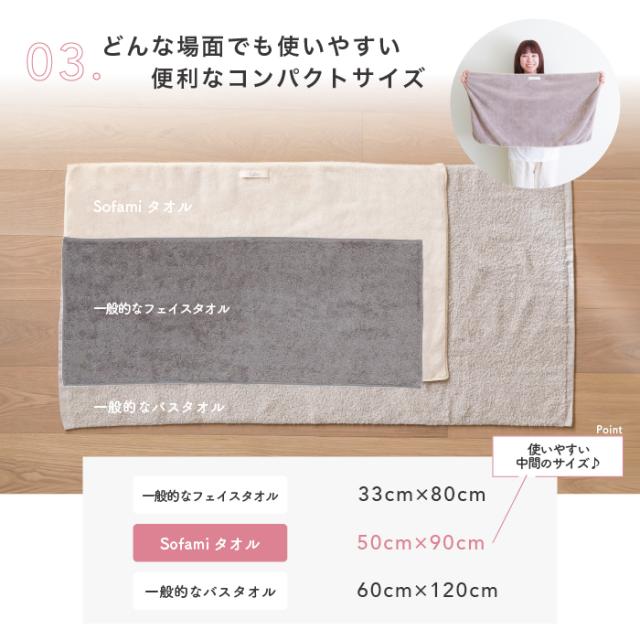 速乾ミニバスタオルSofamiの商品詳細10