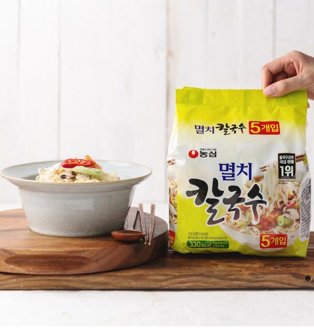 農心 イワシカルクッス(98g×5個入りパック)|煮干しカルグクス