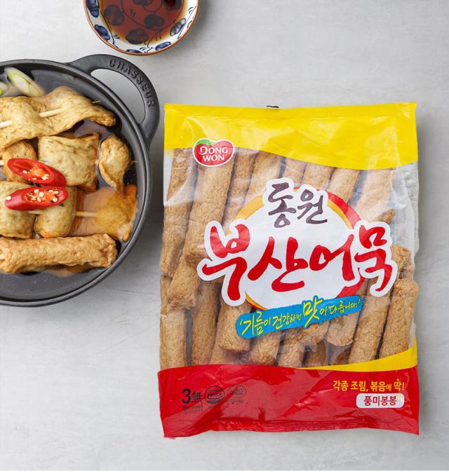 [東遠] 釜山 棒おでん / 500g トッポギ材料 さつま揚げ 加工食品 韓国食材 韓国食品 (冷凍)