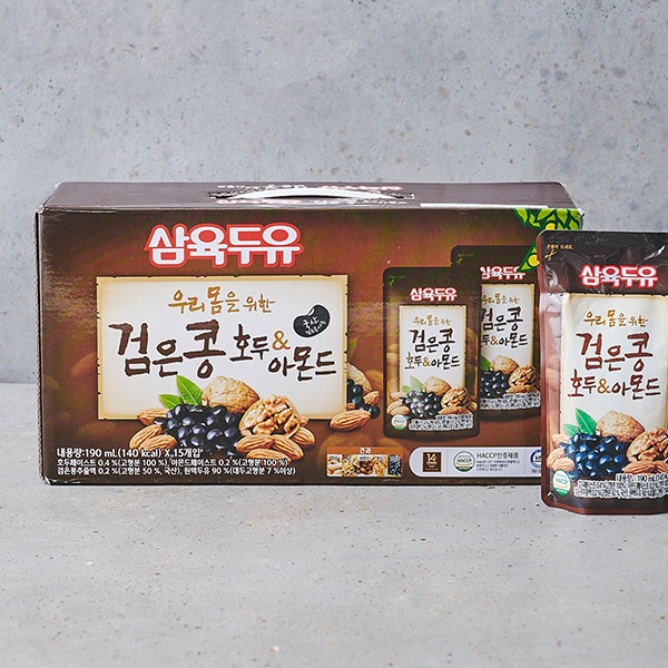 [三育] サンユク 豆乳 選べる2箱セット ギフト / 2BOX(35~40個入) 黒豆 くるみアーモンド豆乳 まとめ買いがお得