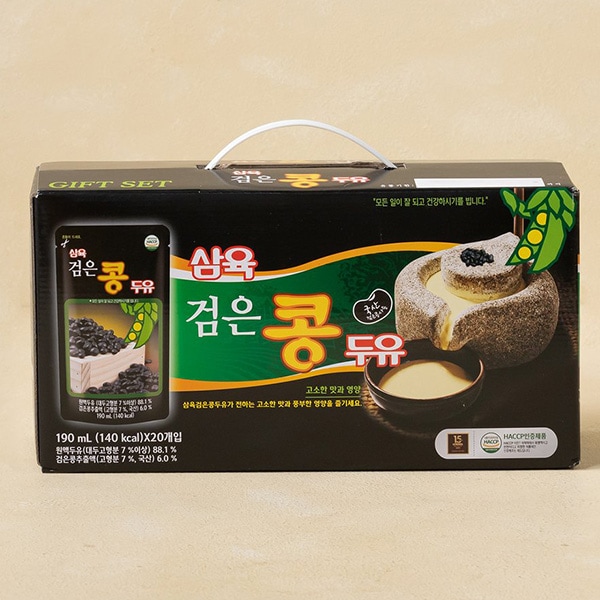 三育 サンユク　黒豆 豆乳