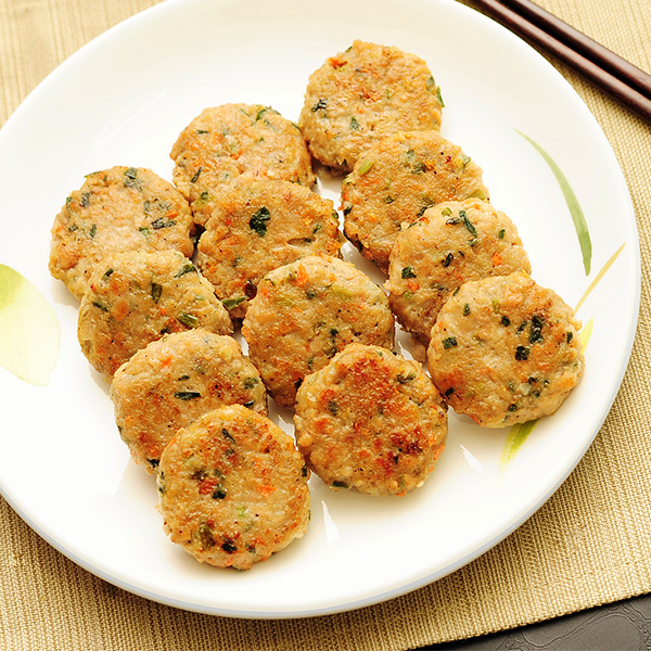 [FoodTrend] 名家 一口サイズ 肉チヂミ / 1kg お弁当やおつまみ 国料理 おやつ 業務用 大容量   (冷凍)