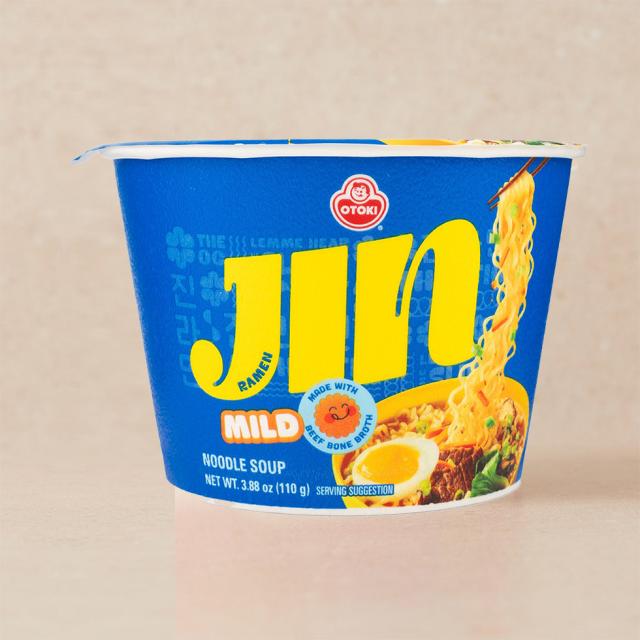 オットギ (大盛カップ) 小辛ジンラーメン 110g