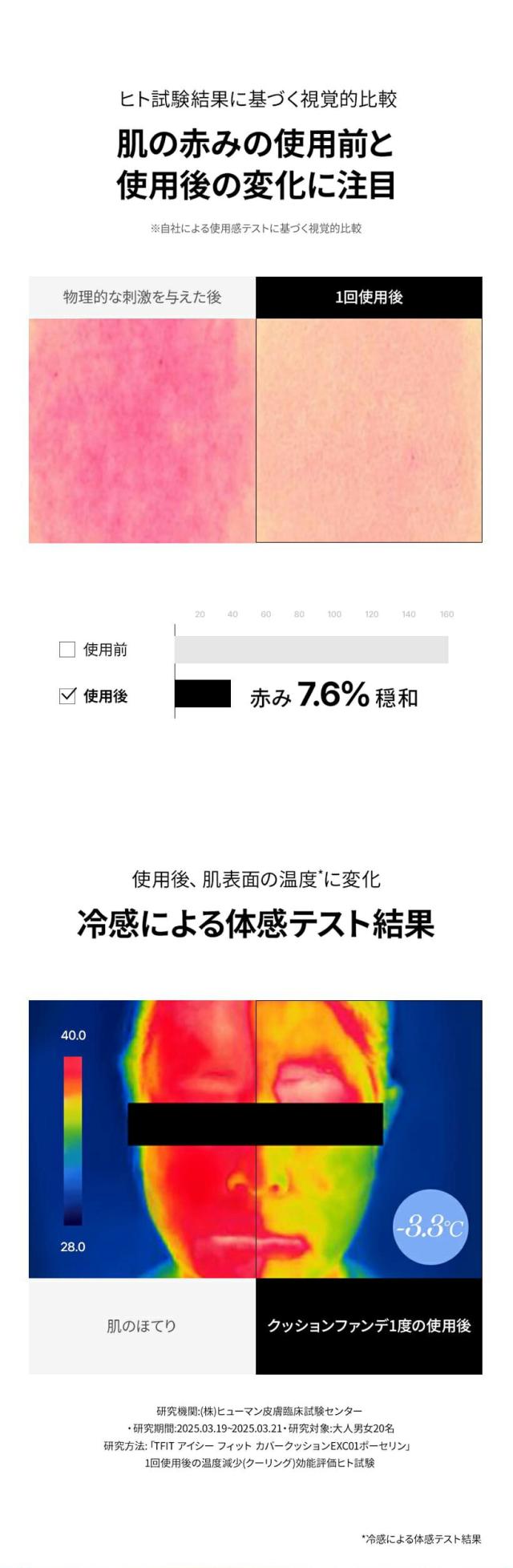 [TFIT] アイシーフィットカバークッションEX / 12g クッションファンデ セミマット ベースメイク 高カバー UVカッ ト 韓国コスメ