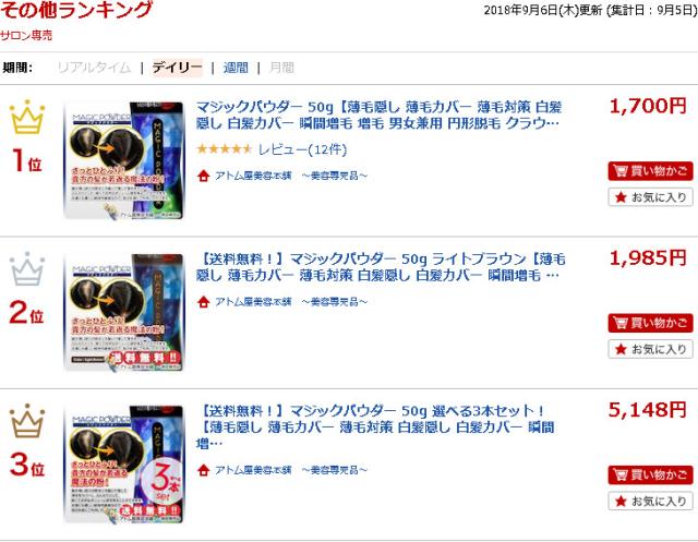 マジックパウダー 50g