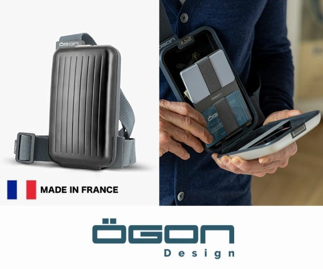 正規日本代理店 [OGON/オゴン]フランス製 アルミ スリングバッグ PHONE