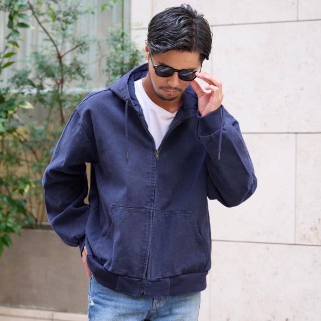 ジップパーカー アウター メンズ パーカー ブルゾン ワークジャケット