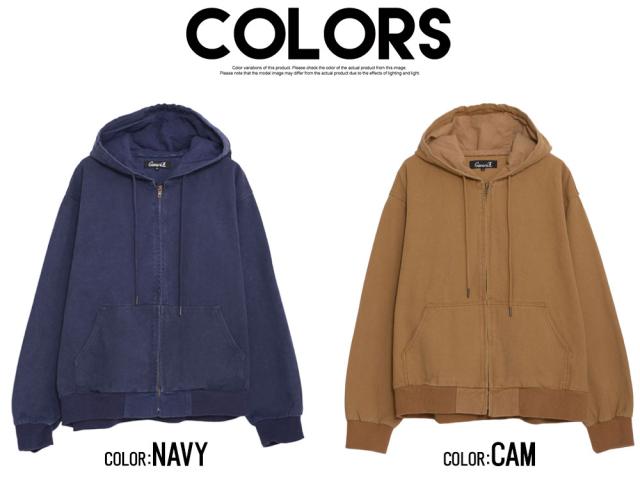 ジップパーカー アウター メンズ パーカー ブルゾン ワークジャケット